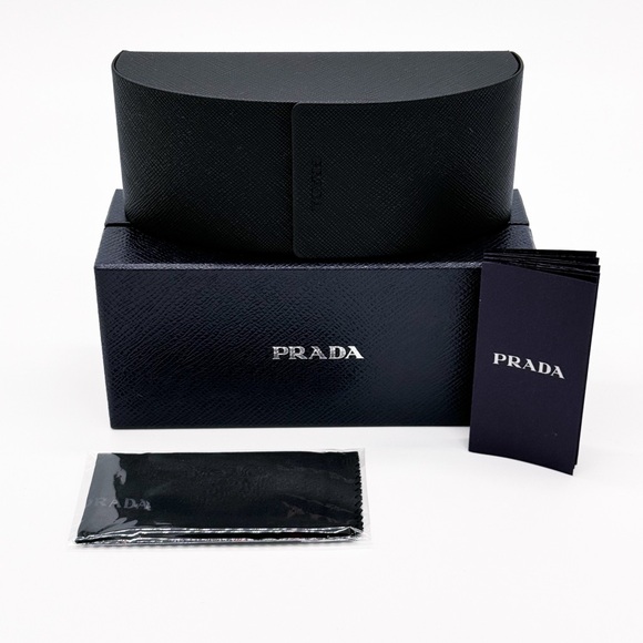 NEW PRADA SPR A53 VAF10D GOLD BROWN PRA53S VAF10D MEN PILOT PRADA SUNGLASSES - Picture 11 of 11